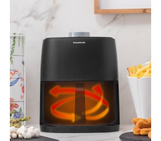 Nej: InnovaGoods Horkovzdušná bezolejová fritéza Fryinn Lite 2000, černá