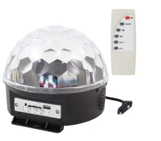 APT Disco LED projektor, ovladač, mp3, ZS39A